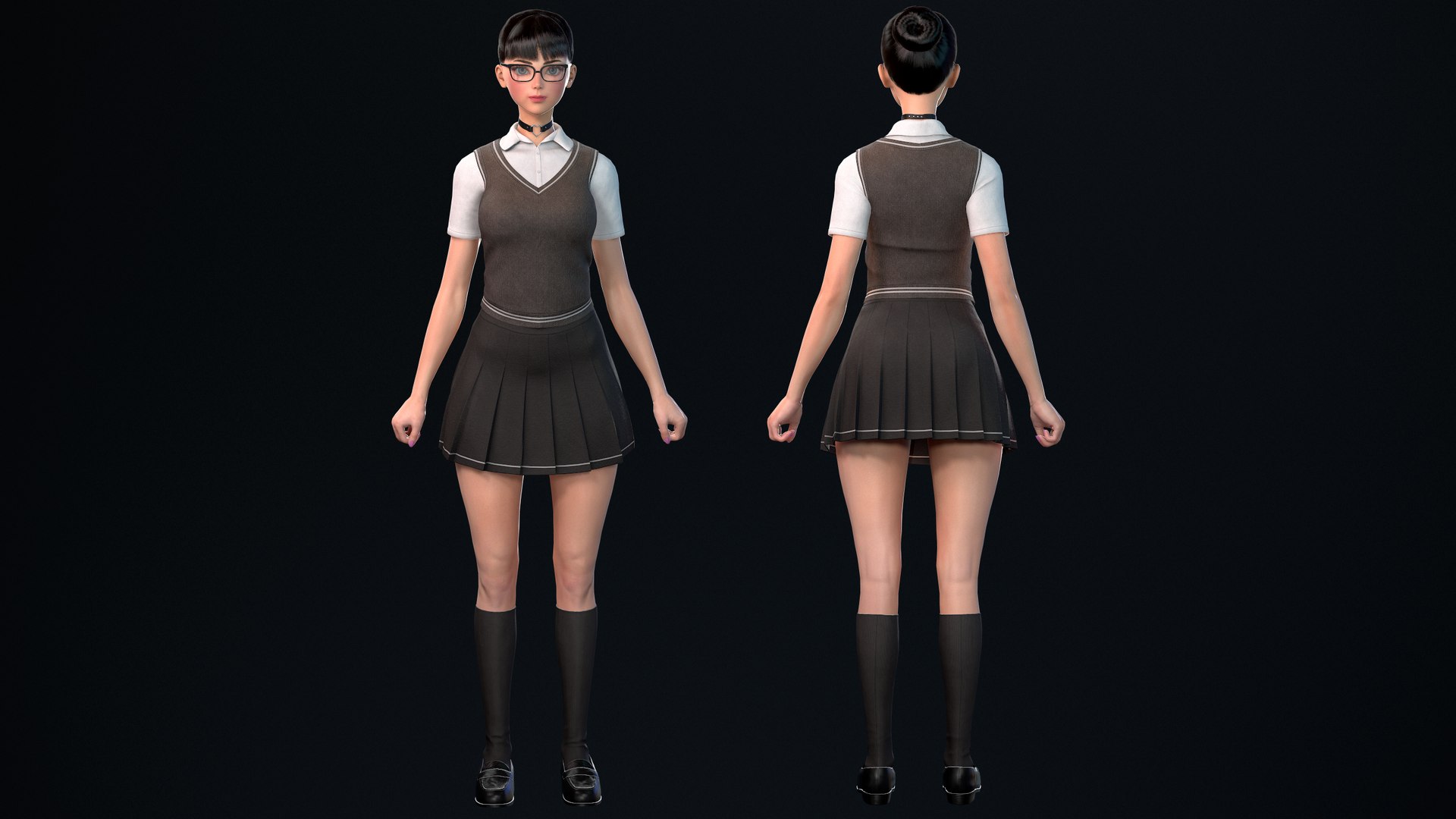Millie SchoolGirl - Game Ready 3D Character model https://p.turbosquid.com/ts-thumb/U6/XMpaP5/2P/4/png/1683723908/1920x1080/fit_q87/40d5157c4857a4f4e51bea72252beaa23db7d16d/4.jpg