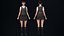 Millie SchoolGirl - Spielbereiter 3D-Charakter