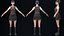Millie SchoolGirl - Spielbereiter 3D-Charakter
