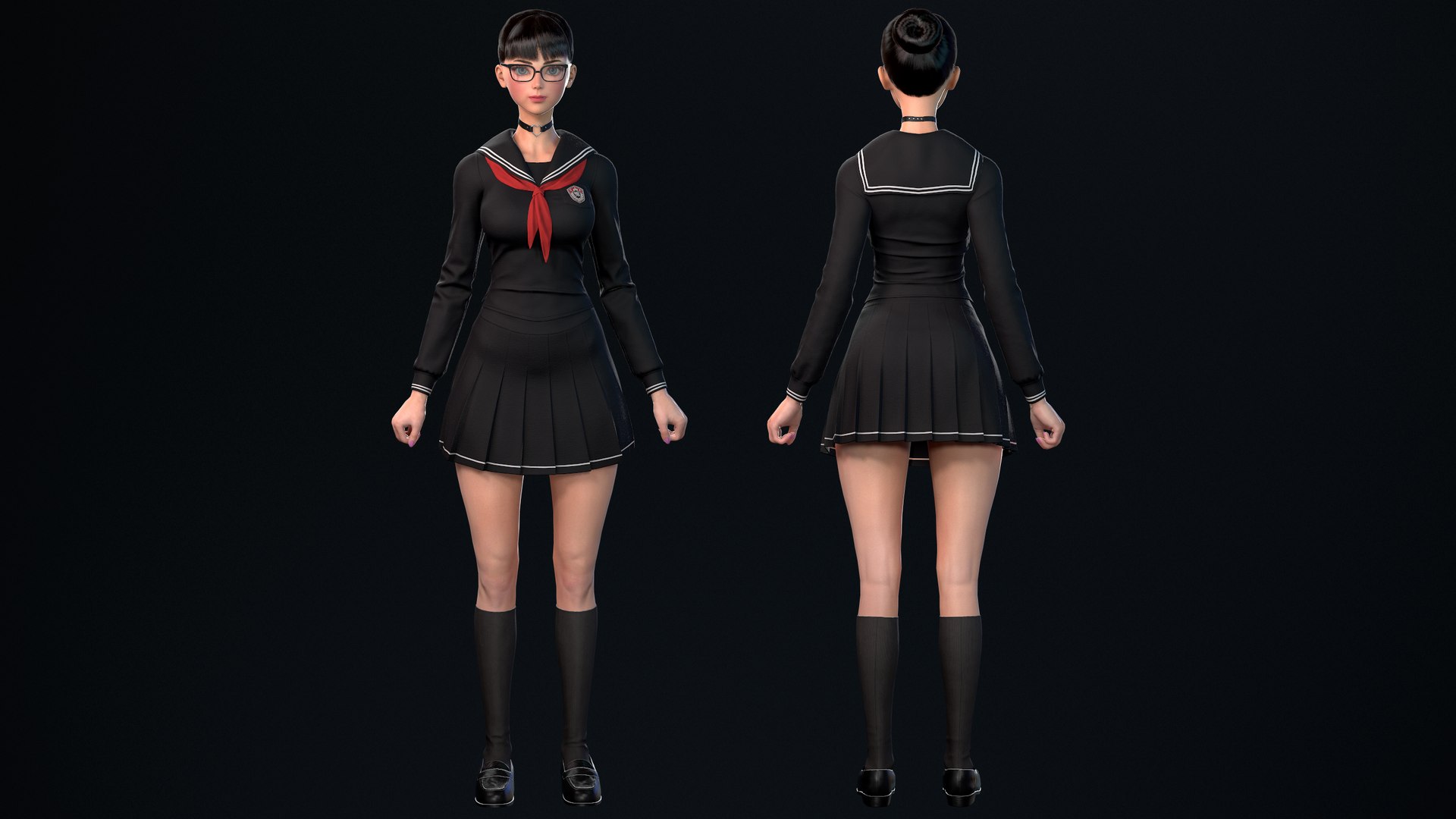 Millie SchoolGirl - Game Ready 3D Character model https://p.turbosquid.com/ts-thumb/U6/XMpaP5/jz/3/png/1683723906/1920x1080/fit_q87/95a0f09729e875f161329ab3ba6701d4884926d9/3.jpg