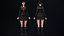 Millie SchoolGirl - Spielbereiter 3D-Charakter