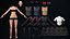 Millie SchoolGirl - Spielbereiter 3D-Charakter