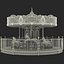 carousel 3d model