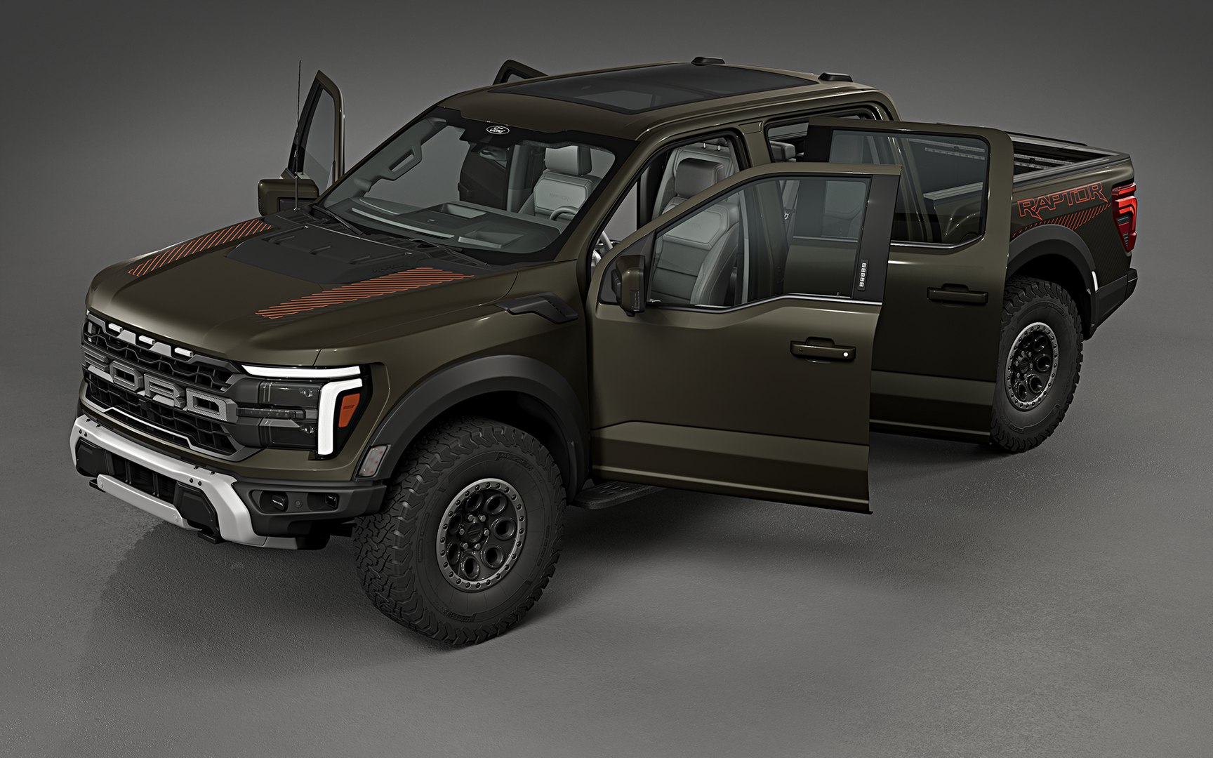 2024 Ford F-150 Raptor 3D Model - TurboSquid 2233108