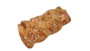 3D Pastry AR VR PBR  Lowpoly with game ready 3d Model model