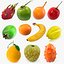 Collection de fruits exotiques 5