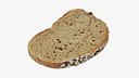 A Slice Of Oatmeal Bread