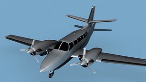 3D Cessna F406 Caravan II V00