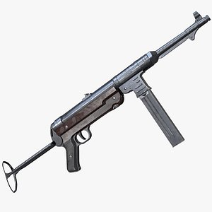 MP40 Submachine Gun AAA Game Weapon