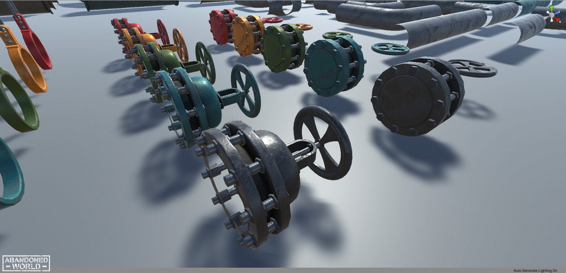 3D Modular Pipes Pack For UE4 And Unity - TurboSquid 1860151