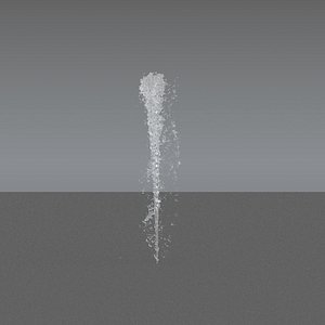 Water fountain jet 04 - Animated