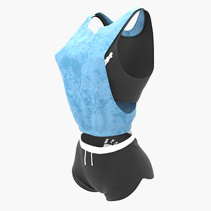 3D sport costume model