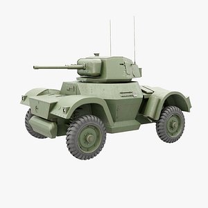 Daimler Armored Car MKI 3D model