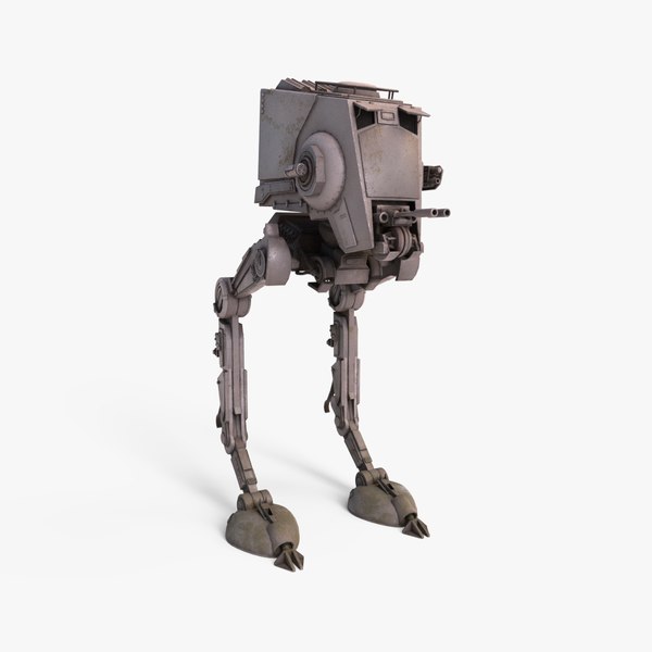 Star Wars AT-ST Walker Rigged