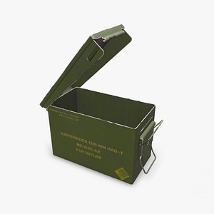Military Supply Box Low-poly PBR