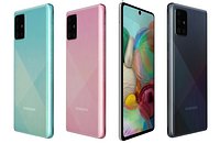 Samsung Galaxy A71 All Colors Low Poly