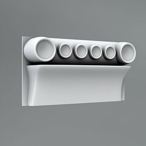 free c4d model classical decoration ornamental