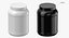 Wide Mouth Plastic Bottles Closed Collection 01 - 10 Models