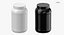 Wide Mouth Plastic Bottles Closed Collection 01 - 10 Models