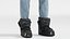 Jeans pour femmes Bottes d'hiver Doudoune 1