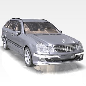 Mercedes E400T 3D
