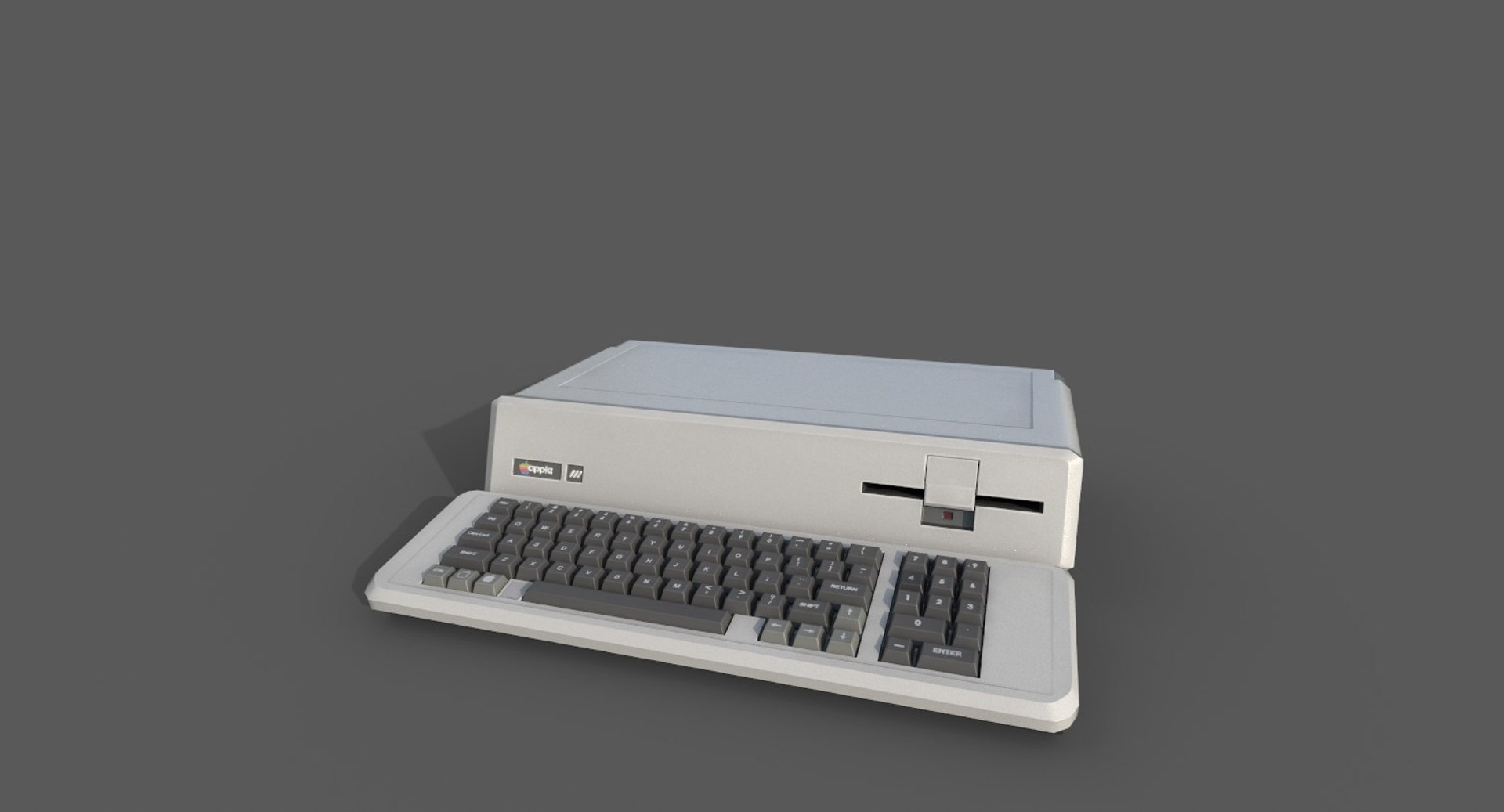Apple 3 Computer 3D Model - TurboSquid 2294554