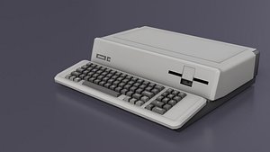 Apple 3 computer 3D model