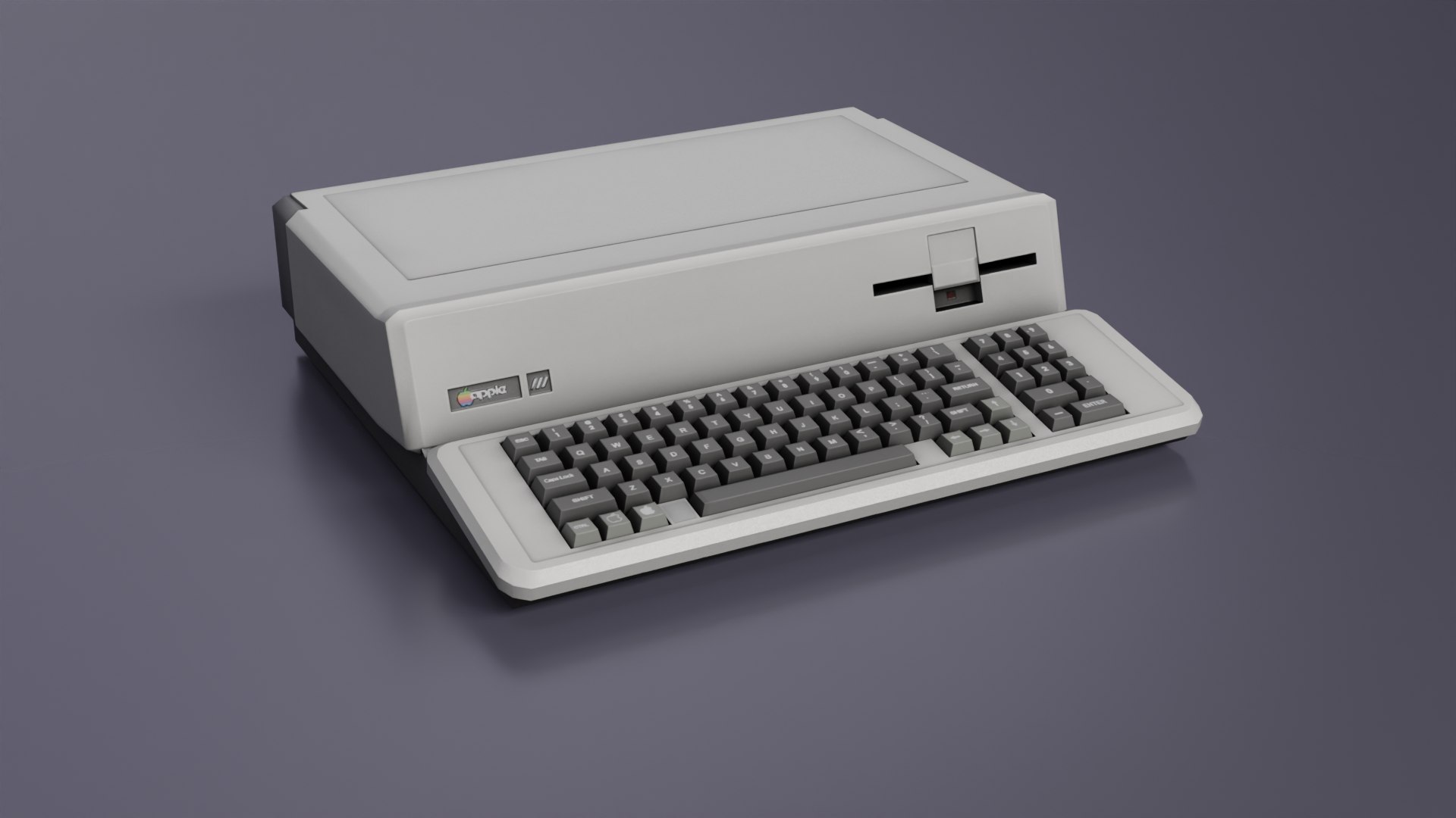 Apple 3 Computer 3D Model - TurboSquid 2294554