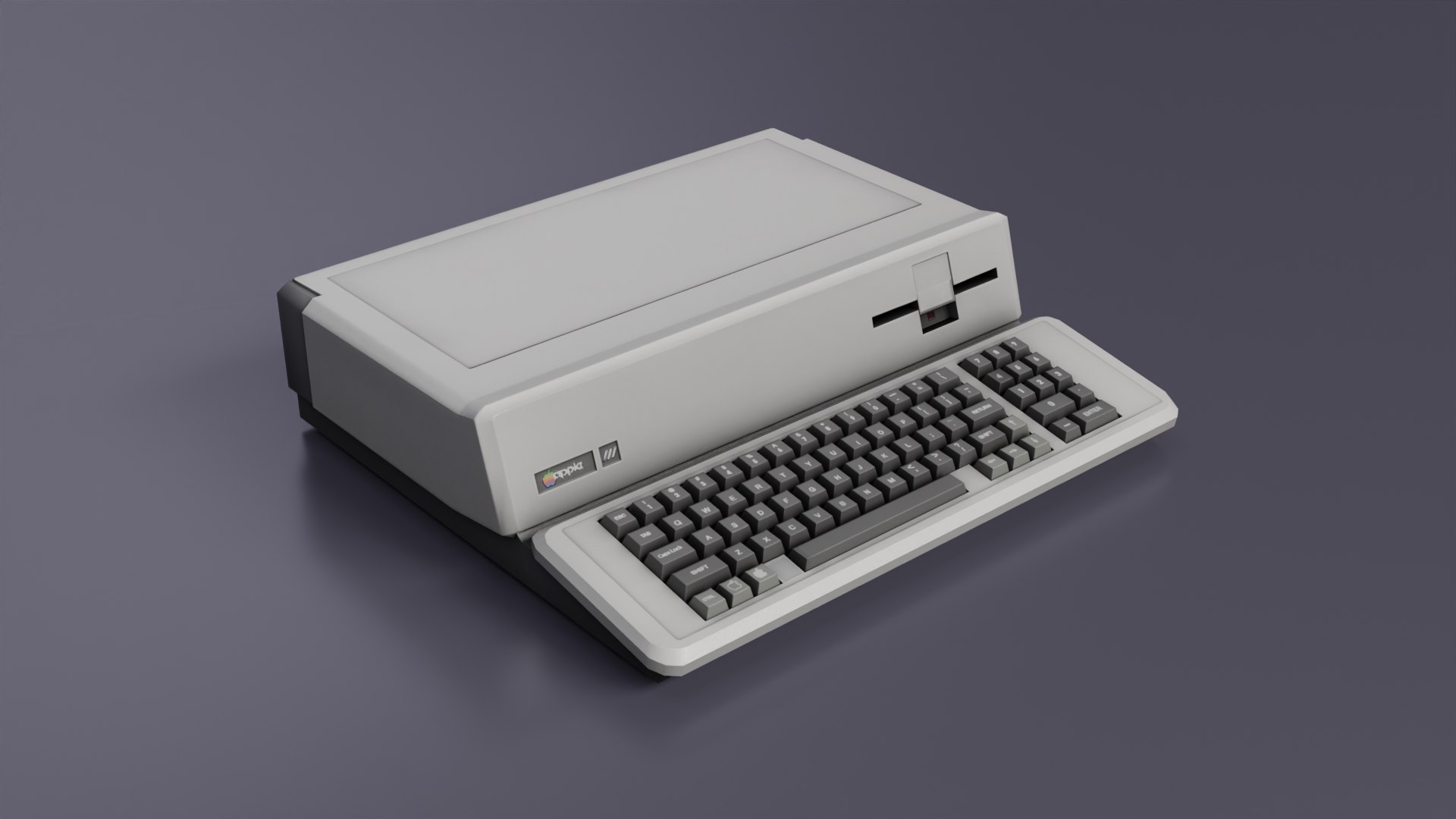 Apple 3 Computer 3D Model - TurboSquid 2294554