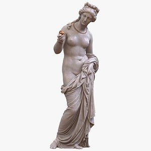 Aphrodite Statue v2 3D model