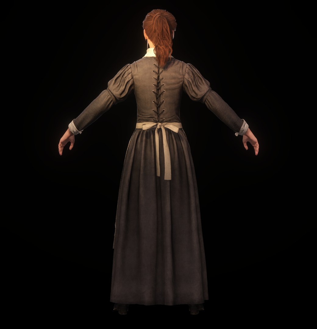 Peasant Woman PBR Game Ready 3D model https://p.turbosquid.com/ts-thumb/U7/CmjIna/LX/z05/jpg/1693849569/1920x1080/fit_q87/69eda356d8af5abdf40d60a55699d431903a80b0/z05.jpg