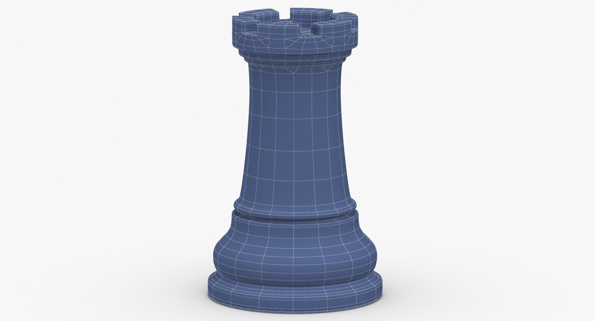 Chess Piece 02 Rook 3D Model - TurboSquid 1600270