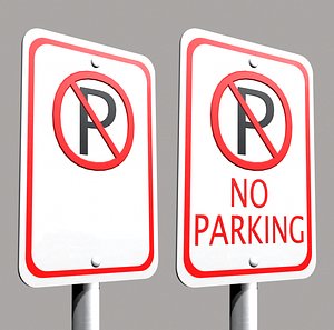 No Parking Sign