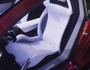 sport car seat 3D