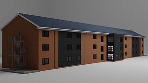 Building Accommodation 3D model