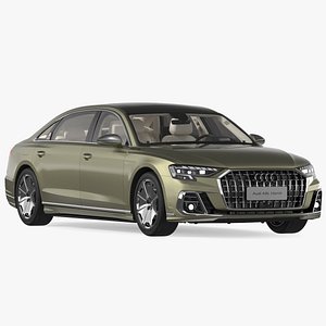 Horch Audi A8L Luxury Sedan Green