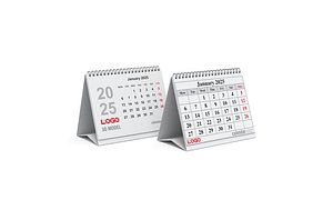 Animated Desk Calendar 3D model