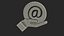 Email in Hand Icon
