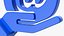 Email in Hand Icon