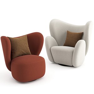 3D chairs big norr11 model
