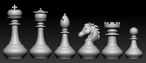 Chess models set 2