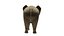 Modèle 3D d'éléphant truqué et animé