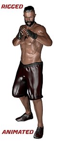 male fighter