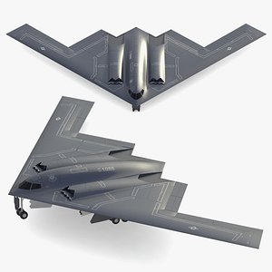 Northrop Grumman B-2 Spirit 3D Models For Download | TurboSquid