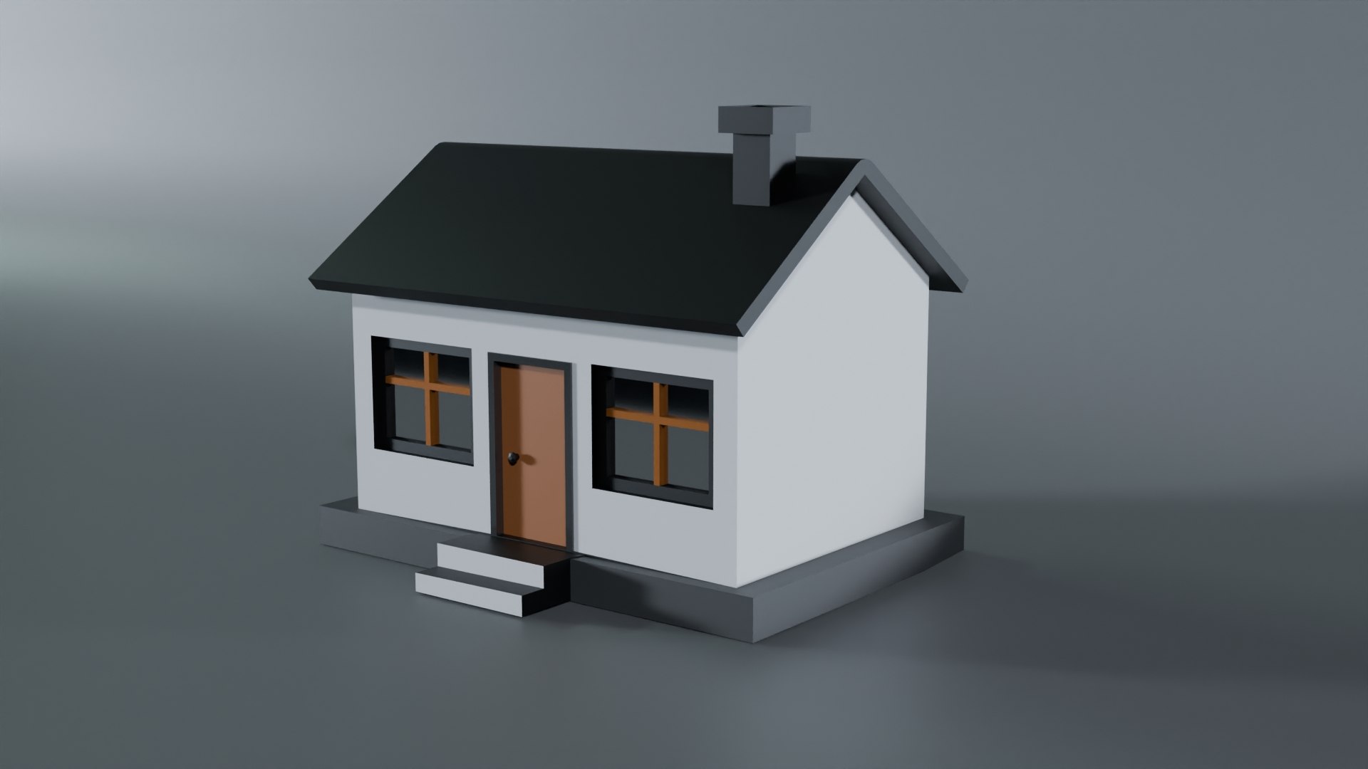 3D Model Low Poly Stylized Tiny House - 3D Model - TurboSquid 2567159