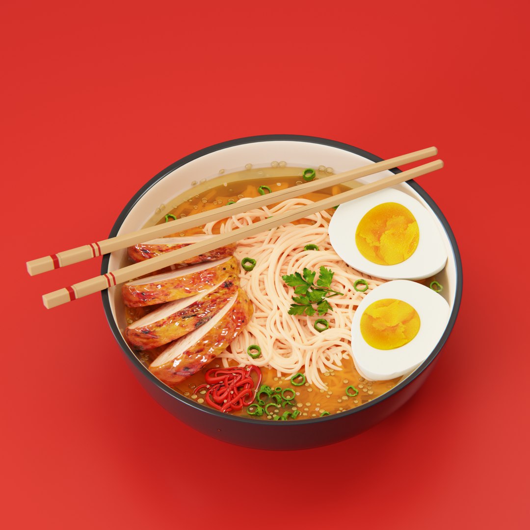 Ramen Noodle 3D - TurboSquid 2337056