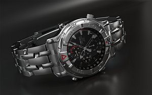 3d seiko mechanical watch model