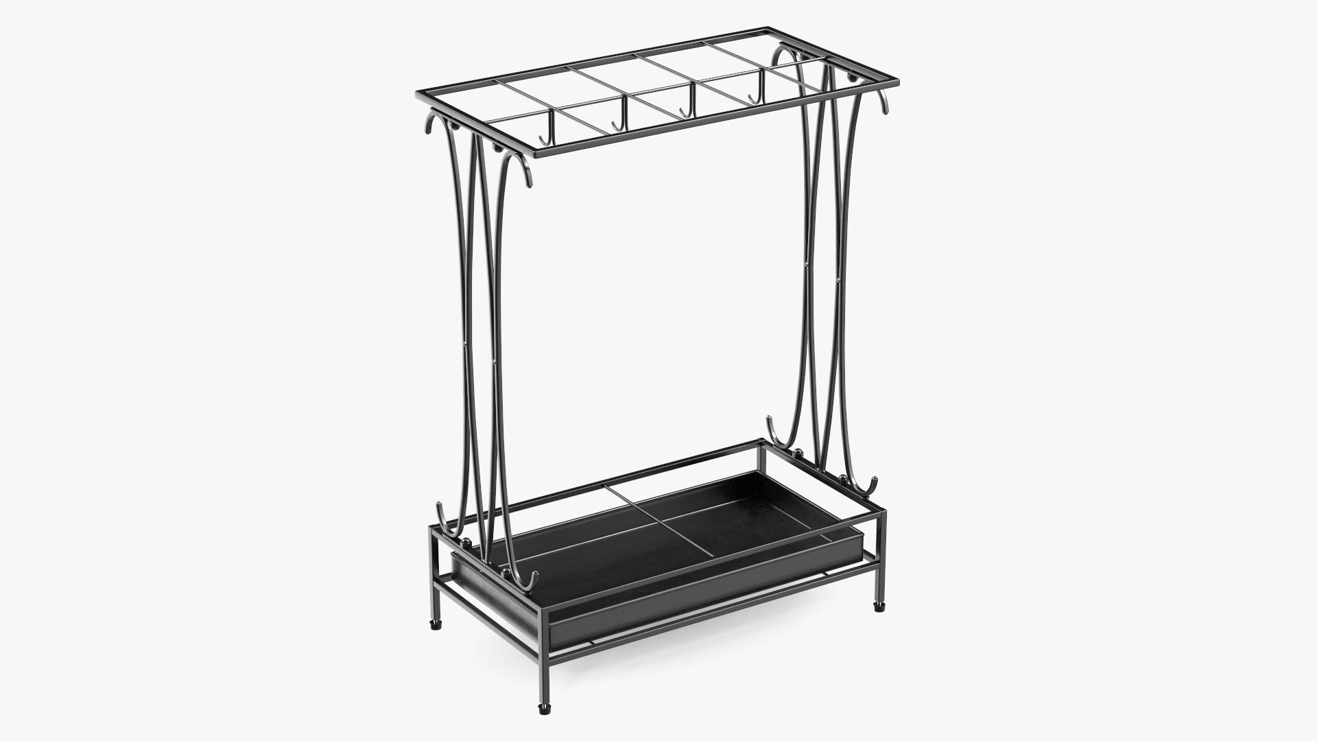 Umbrella Holder Stand 3D model preview