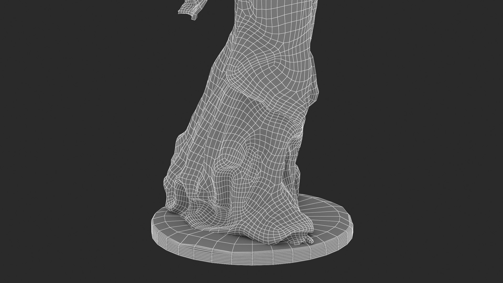 winged victory of samothrace 3d model