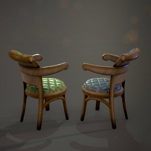Old wooden chair